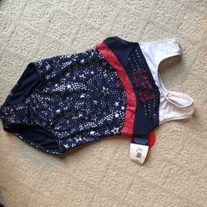 Girls Freestyle One-Piece Leotard. Size 7/8.  NWT